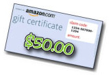 $50 Amazon Gift Card